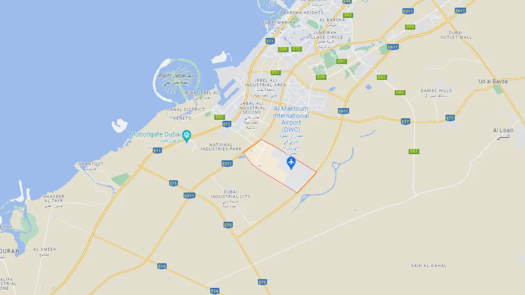 Dubai South Location